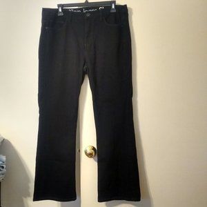Classic Calvin Klein Shape Jeans in Solid Black (Size: 14)